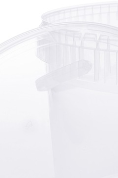 Ведро пластиковое с крышкой 3 литра ДЛЯ ЕДЫ!