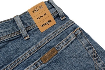 Брюки WRANGLER REGULAR FIT с эффектом потертости W31 L32