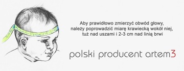 OPASKA DZIECIĘCA WĄSKA PROSTA FIRMY ARTEM3 38-40