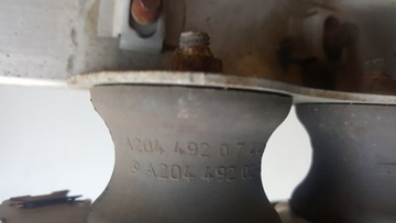 MERCEDES E W207 250 CGI ВЫХЛОПНАЯ ТРУБА, ПОКРЫТАЯ