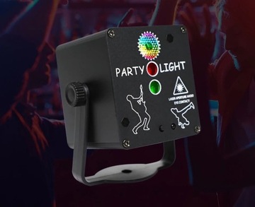 Диско-лампа USB Мини Домашняя Гостиная Вечеринка Портативный RGB-проектор