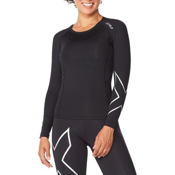 Koszulka treningowa damska 2XU Core Compression LS WA6401a r.XL