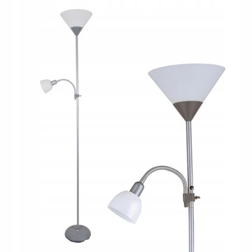 Lampa podłogowa do salonu stojąca nocna 180cm 60W