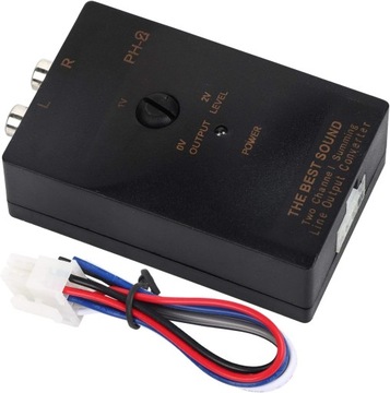 AUTOMATYCZNY SAMOCHODOWY GŁOŚNIK STEREO WYJŚCI RCA