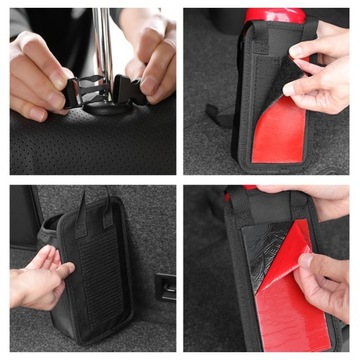 КРЫШКА АВТОМОБИЛЬНОГО ОГНЕТУШИТЕЛЯ РУЧКА ДЛЯ БАГАЖНИКА С КОРПУСОМ НА ЛИПУЧКАХ