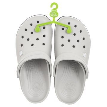 Buty Klapki Crocs Crocband Atmosphere 11016-1FT Szare