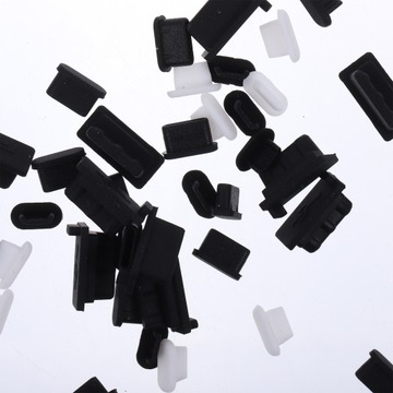 СИЛИКОНОВЫЕ ПЫЛЕЗАЩИТНЫЕ КРЫШКИ ДЛЯ USB-ПОРТОВ, 40 ШТ.