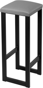 Taboret Metalowy Loft G17 stolek hoker 77cm