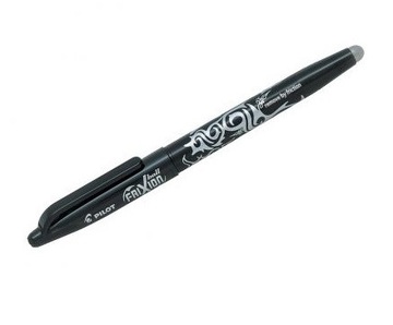 PILOT pióro kulkowe FRIXION czarne 0,7mm