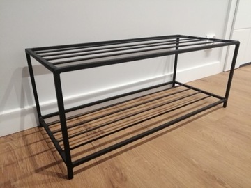 Półka na buty kuta szafka REX LOFT 100 cm metalowa