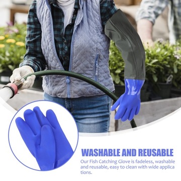 ОЧЕНЬ ДЛИННЫЕ ВОДОНЕПРОНИЦАЕМЫЕ ПЕРЧАТКИ ДЛЯ РЫБАЛКИ