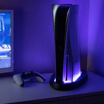 ПОДСТАВКА ДЛЯ PLAYSTATION 5, ДОК-СТАНЦИЯ, ПОДСТАВКА С LED-подсветкой