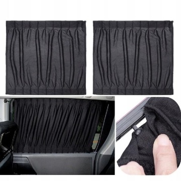 2 шт., занавеска для бокового окна автомобиля, УФ-занавес Pr
