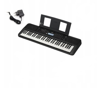 YAMAHA PSR-E383 keyboard z dynamiczną klawiaturą + kurs