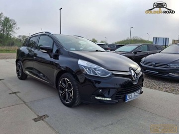 Renault Clio IV Grandtour Facelifting 0.9 TCe 90KM 2017 Renault Clio 0,9 tce 90KM klima elektryka navi wspomaganie alu zarejestrow, zdjęcie 3