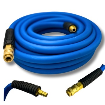 Pneumatická hadice gumová tlaková Nbr 10 m 12x19 mm pro kompresor