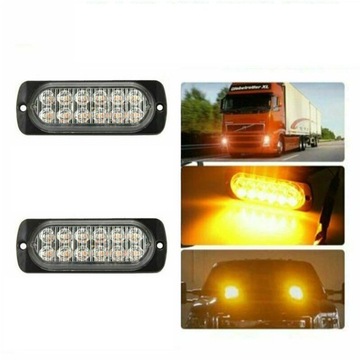 АВАРИЙНЫЙ СТАКАН 2 x 12 светодиодов