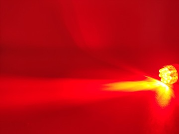 Ba15S R5W Светодиодная лампа, КРАСНАЯ