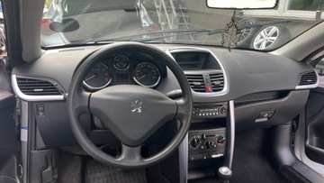 DESKA ROZDĚLOVAČE KONZOLA ULOŽENÍ AIRBAG PÁSY KPL PEUGEOT 207 CC KABRIOLET