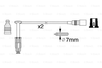 BOSCH PŘÍVODY ZAPALOVACÍ MERCEDES C W202 E W210