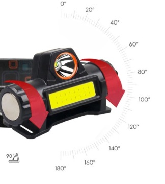 СВЕТОДИОДНАЯ ФОНАРЬ Магнитная USB аккумуляторная МОЩНЫЙ XPE COB