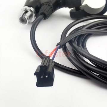 Алюминиевый электрический тормозной рычаг, черный V-образный датчик торможения, ручка дискового тормоза, мощность