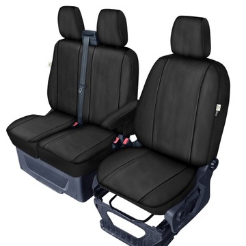 Ford Transit VIII od 2018 Pokrowce MIAROWE SKÓRA
