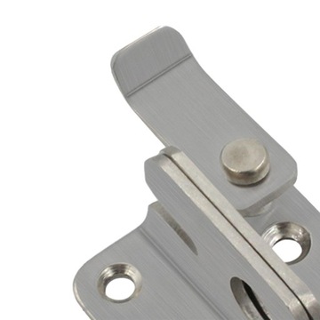 Zatrzask klapowy Zatrzask bramowy Wytrzymały zatrzask ryglujący do srebrnego S Prawy otwarty