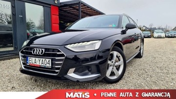 Audi A4 B9 Avant Facelifting 2.0 40 TDI 190KM 2020 Audi A4 Avant 2.0 190KM Automat Navi climatronic czujniki ledy bezwypadek