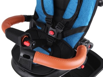 Детский трехколесный велосипед Tiny Bike 3в1 с крышей ПОВОРОТНЫЙ SP0650