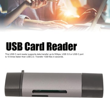 Устройство чтения карт памяти SD, USB C и устройство чтения карт памяти USB
