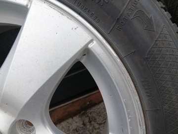 4 X KOLA RÁFKY Z PNEUMATIKA VOLVO V40 II 30760637 7.0X16 5X108