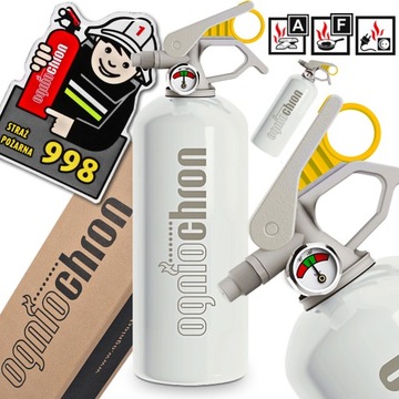 ПЕННЫЙ ОГНЕТУШИТЕЛЬ 1 КГ БЕЛЫЙ ДОМАШНЯЯ КУХНЯ ГОСТИНАЯ ПОЖАРНАЯ ЗАЩИТА AF ЖИДКОСТЬ