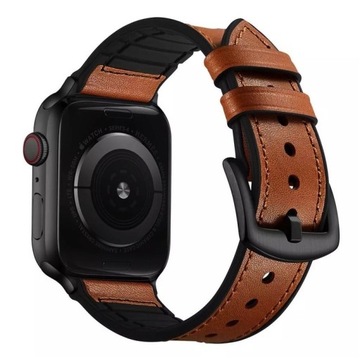 PASEK DO APPLE WATCH 2 3 4 5 6 7 8 9 SE ULTRA 2 38/40/41/42/44/45/49m Skóra
