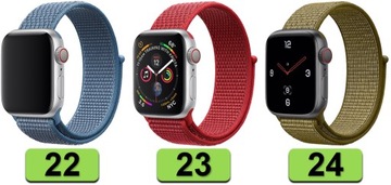РЕМЕНЬ ДЛЯ Apple WATCH 1 2 3 4 5 6 7 8 9 SE 38MM 40MM 41MM НА ВЫБОР 37 ЦВЕТОВ |