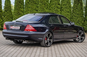 Mercedes Klasa S W220 Sedan 5.0 V8 (500) 306KM 2002 MB w220 S 500 v8 306PS 55AMG Long 120TKM Full Opcja Jak Nowa Gwarancja!, zdjęcie 29