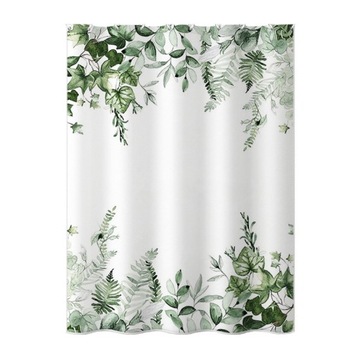 Zasłona Prysznicowa 180x220cm Tekstylna Kurtyna Wanna, tekstylna
