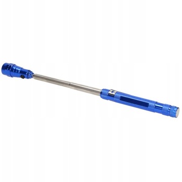 Телескопический фонарь, сгибаемая головка + магнит Орно