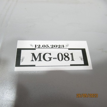 MG-081 DISK PANAMERA 971698025 10,5JX20" ET71