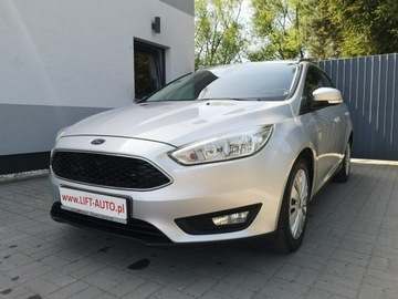Ford Focus III Kombi Facelifting 1.5 TDCi 120KM 2017 Ford Focus 1.5 TDCI 120KM Klima Tempomat Halogeny