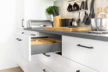 GTV Axis Pro L 350 LOW H86 ящик белый ПОЛНЫЙ ВЫХОД SILENT CLOSE 3D