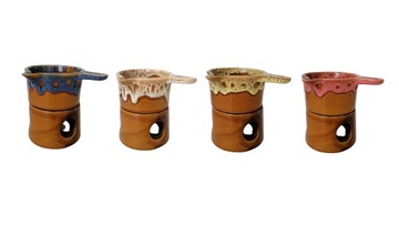 Podgrzewacz ceramiczny szary błyszczący 2 el. (015)