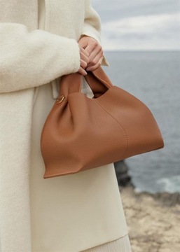 Torba crossbody o dużej pojemności, torebka, skórzana torba, dama mody marki