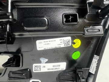 ДЕКОР ДЕКОРАТИВНЫЕ НАКЛАДКИ ДВЕРЕЙ AUDI A8 S8 D5 4N LONG WOOD 4N4867085 2YA