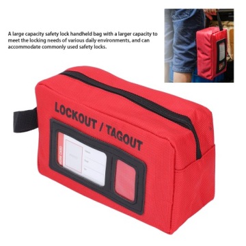 Lockout Tagout мешок полиэфирной ткани Термостойкий мешок для QH
