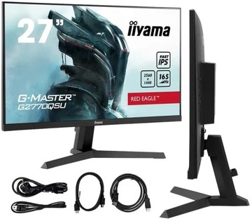 Monitor iiyama G-MASTER 27' 0,5ms 165Hz WQHD IPS F