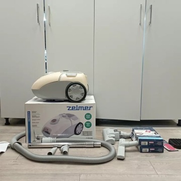 ODKURZACZ WORKOWY ZELMER ZVC411P KOMPLET JAK NOWY+WORKI