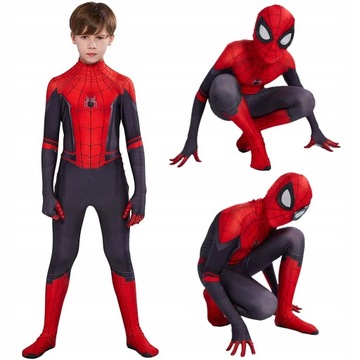 NOWY SPIDERMAN STRÓJ PRZEBRANIE MASKA KOSTIUM 100-180