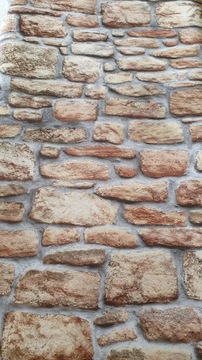 Folia samoprzylepna cegła 125x45 cm na drewno gips