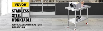Стол для кейтеринга Vevor 760 мм х 60 см х 80 см